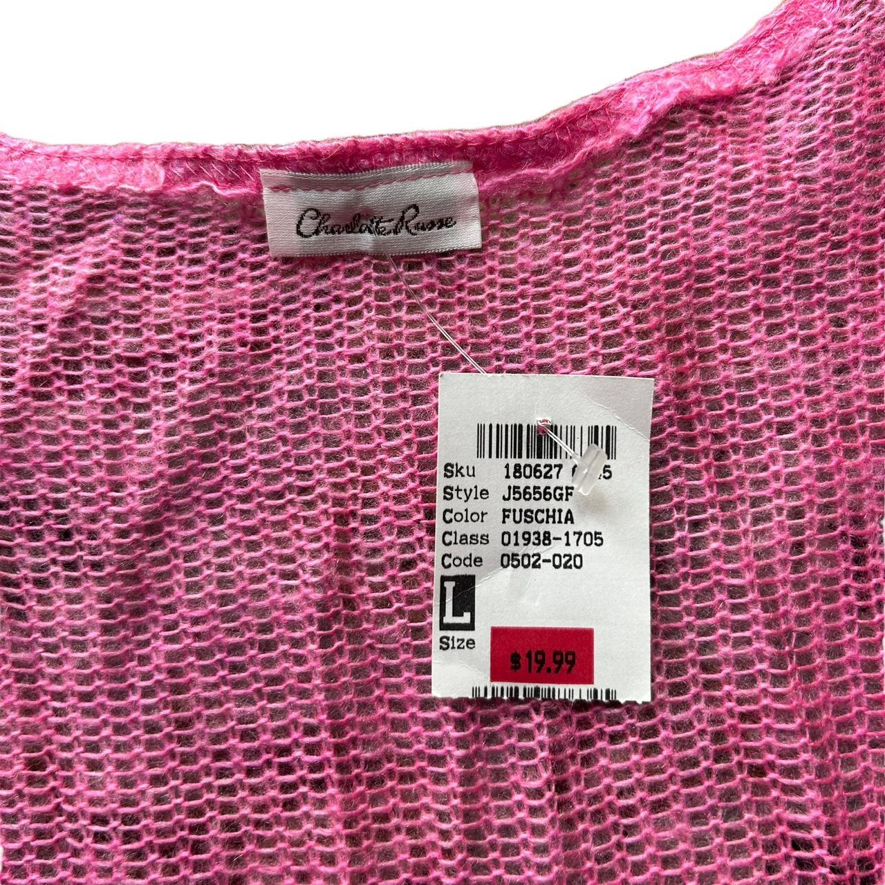 Charlotte russe deals pink sweater