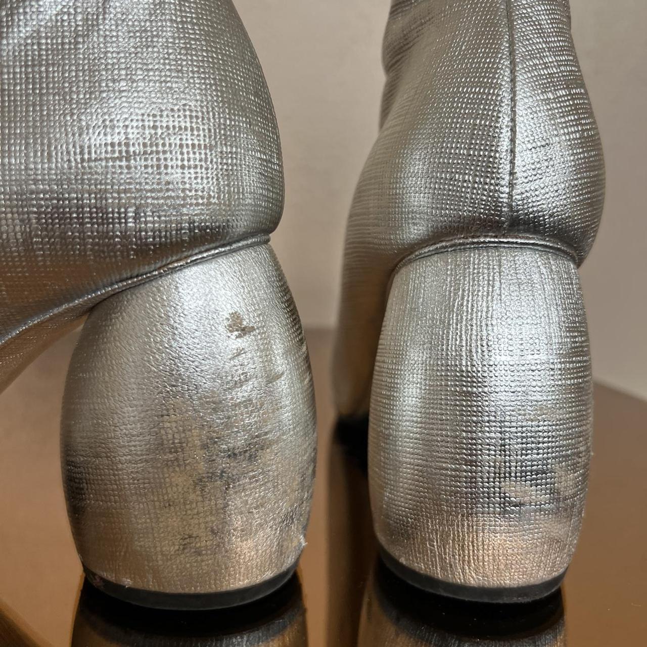 Dries Van Noten Women's Silver Boots (4)
