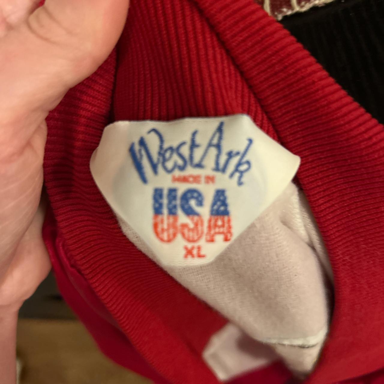 Men's Jacket - Red - XL – Red and white Westark C… - image 2