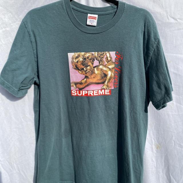 rare supreme original sin tee only worn once. | Depop