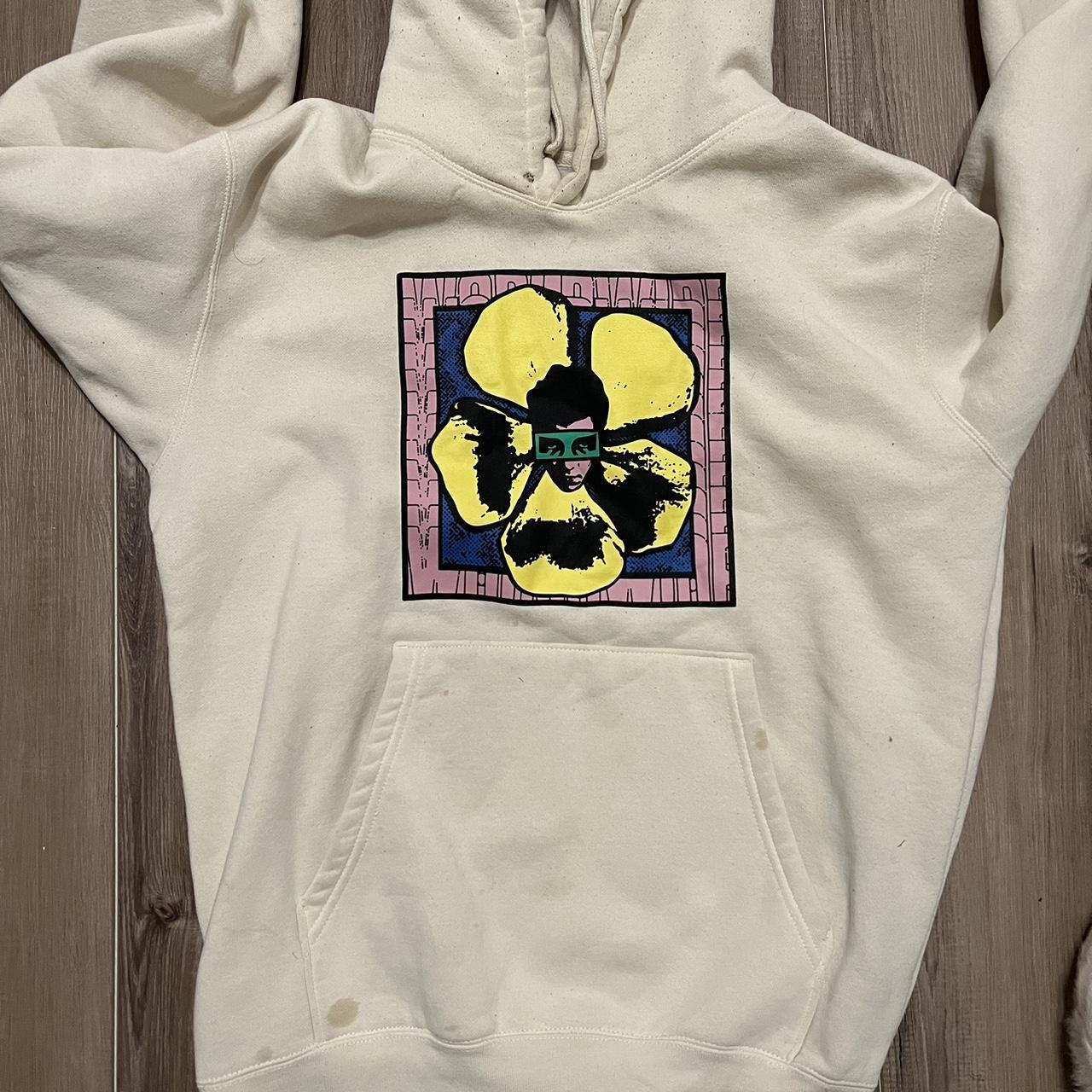 Obey flower online hoodie