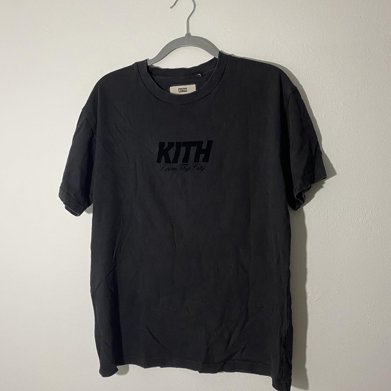 Kith Men's Black T-shirt | Depop