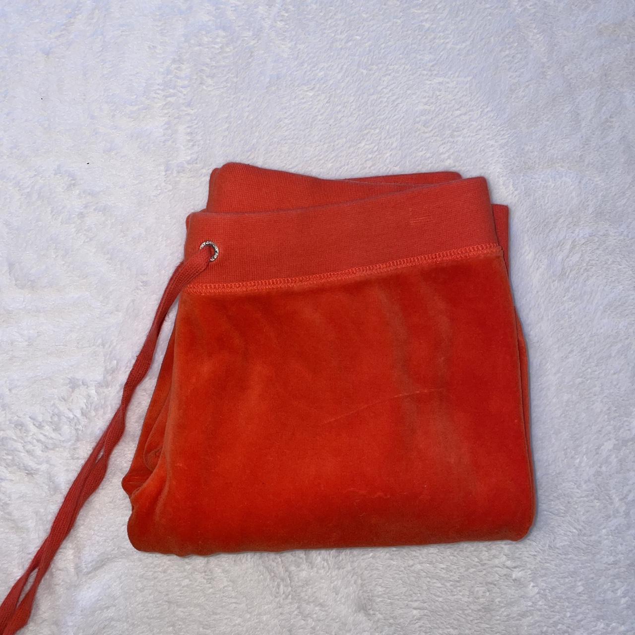 Juicy Couture Women's Orange Joggerstracksuits Depop