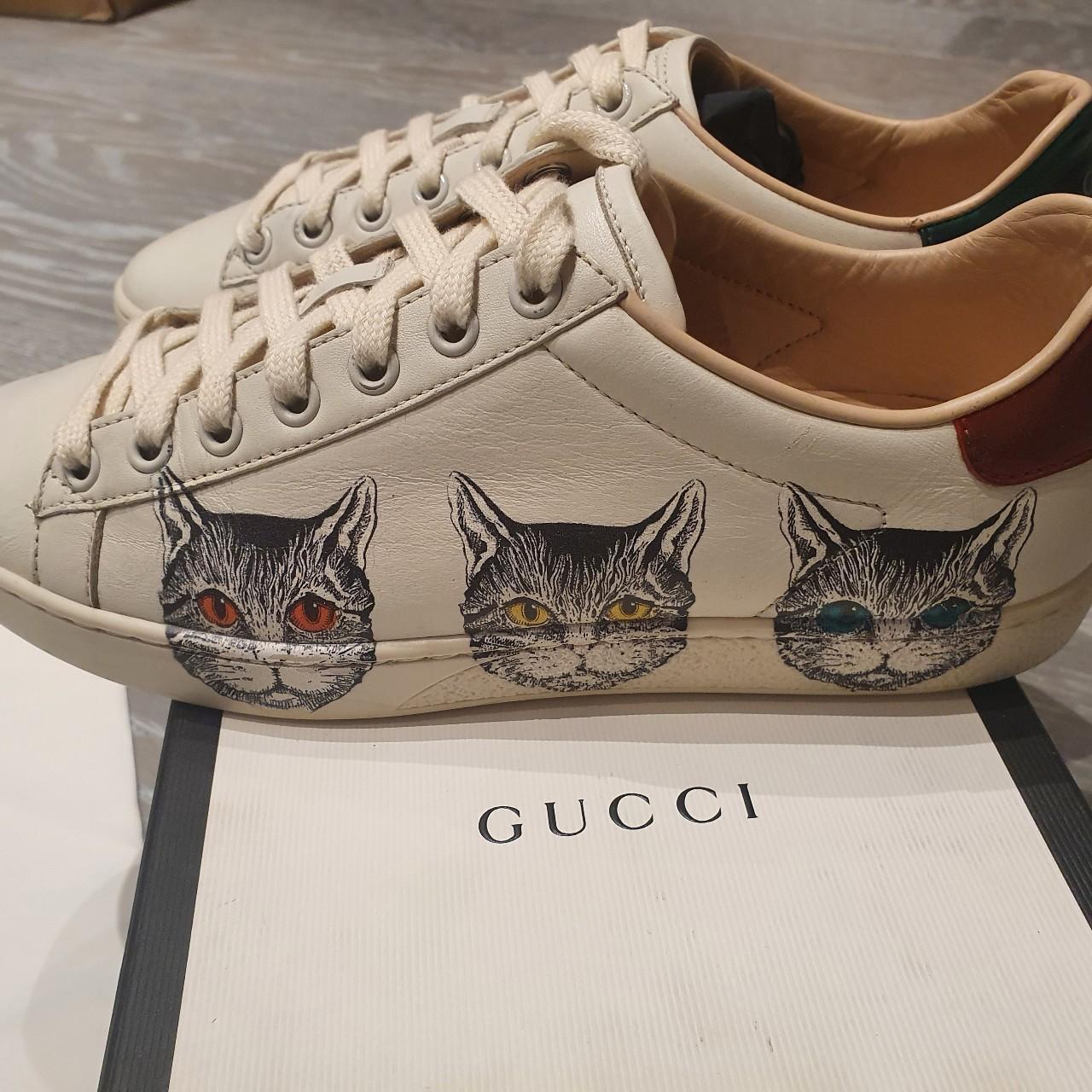gucci ace mystic cat 36 complete di scatola e... Depop