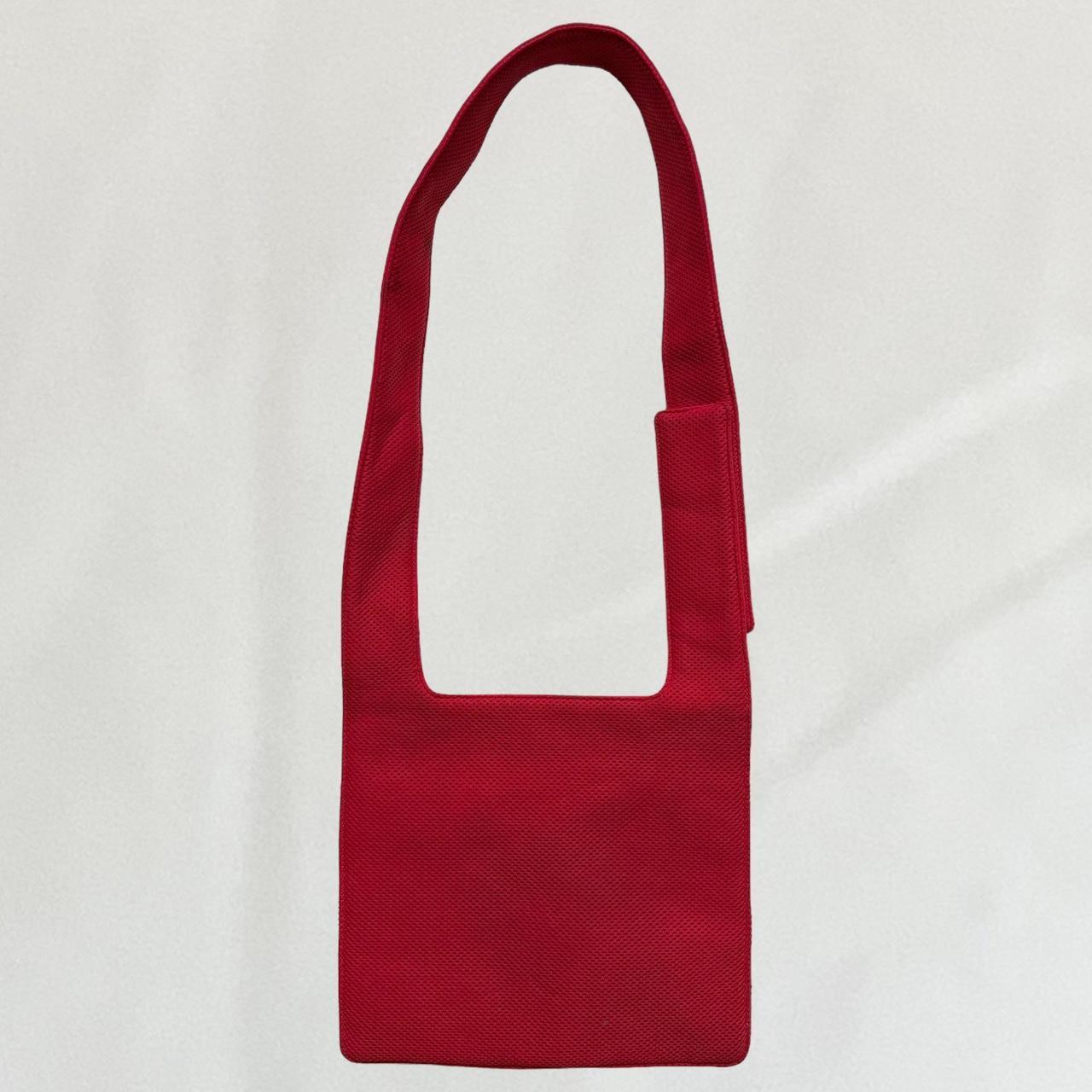 Red Miu Miu FW 1999 cross body bag - Length 11' | Depop