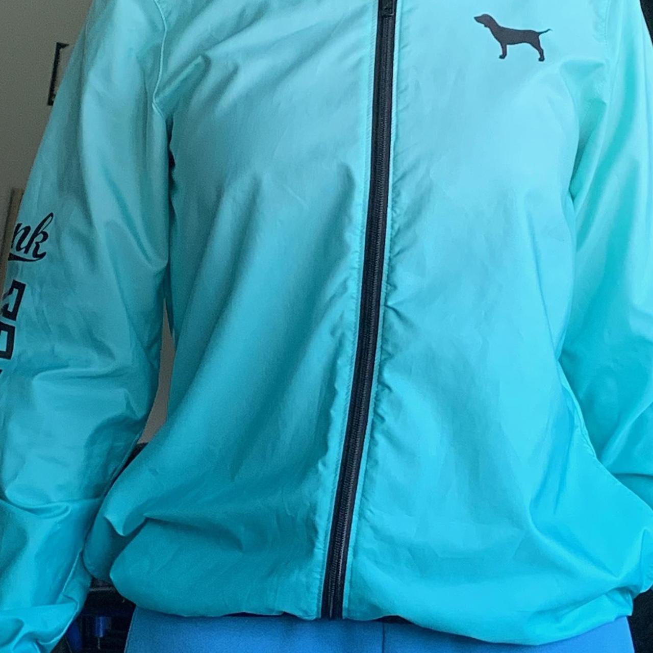 Pink brand windbreaker deals