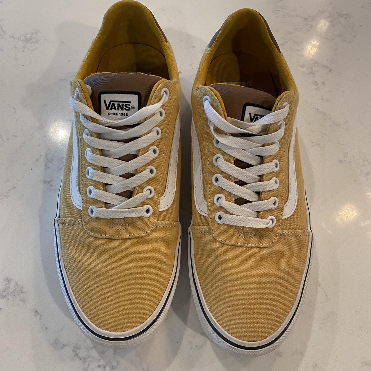 Old school 2025 vans yellow