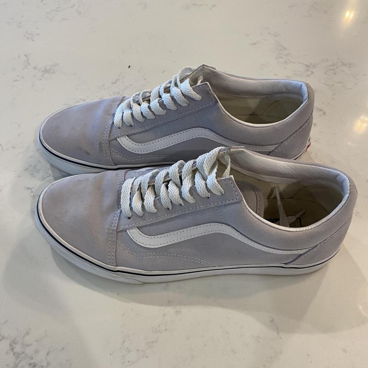 Mens light grey outlet vans