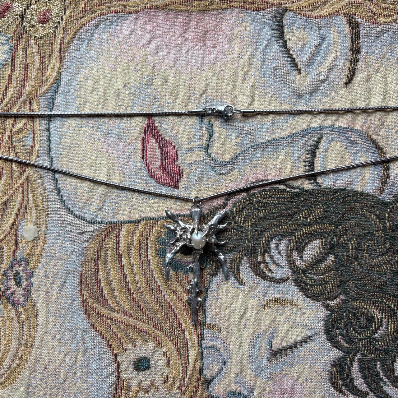 Women's Necklace - Silver/Multi – Solid sterling … - image 4