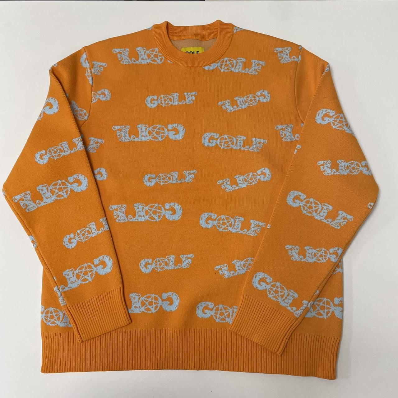 Orange golf jumper sale