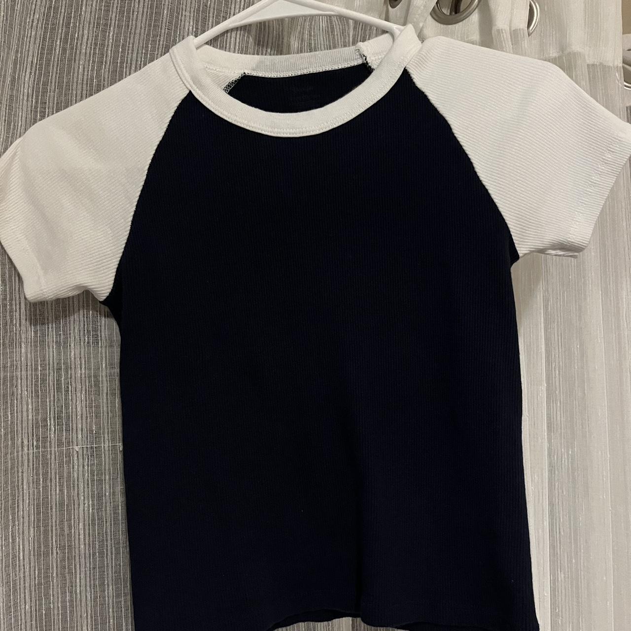 Brandy Melville/John Galt baseball tee Rare Like... Depop