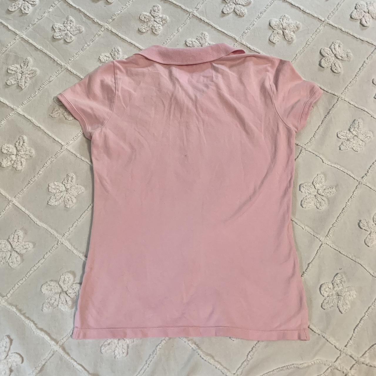 Aeropostale Women's Pink Polo-shirts | Depop