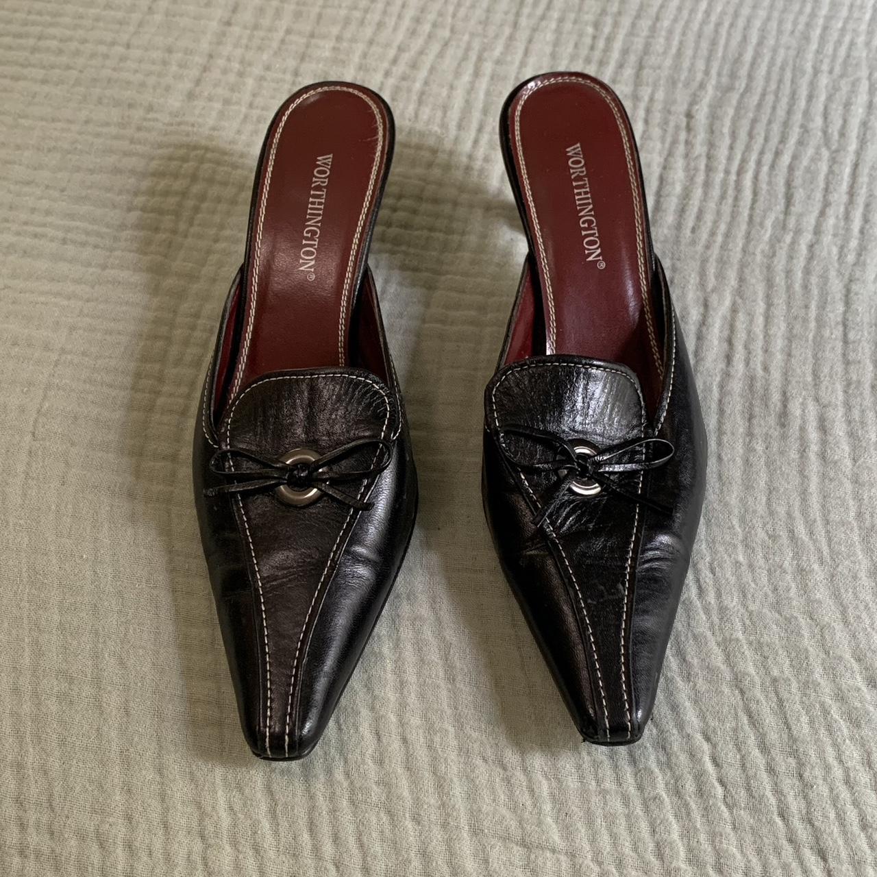 worthington black heels