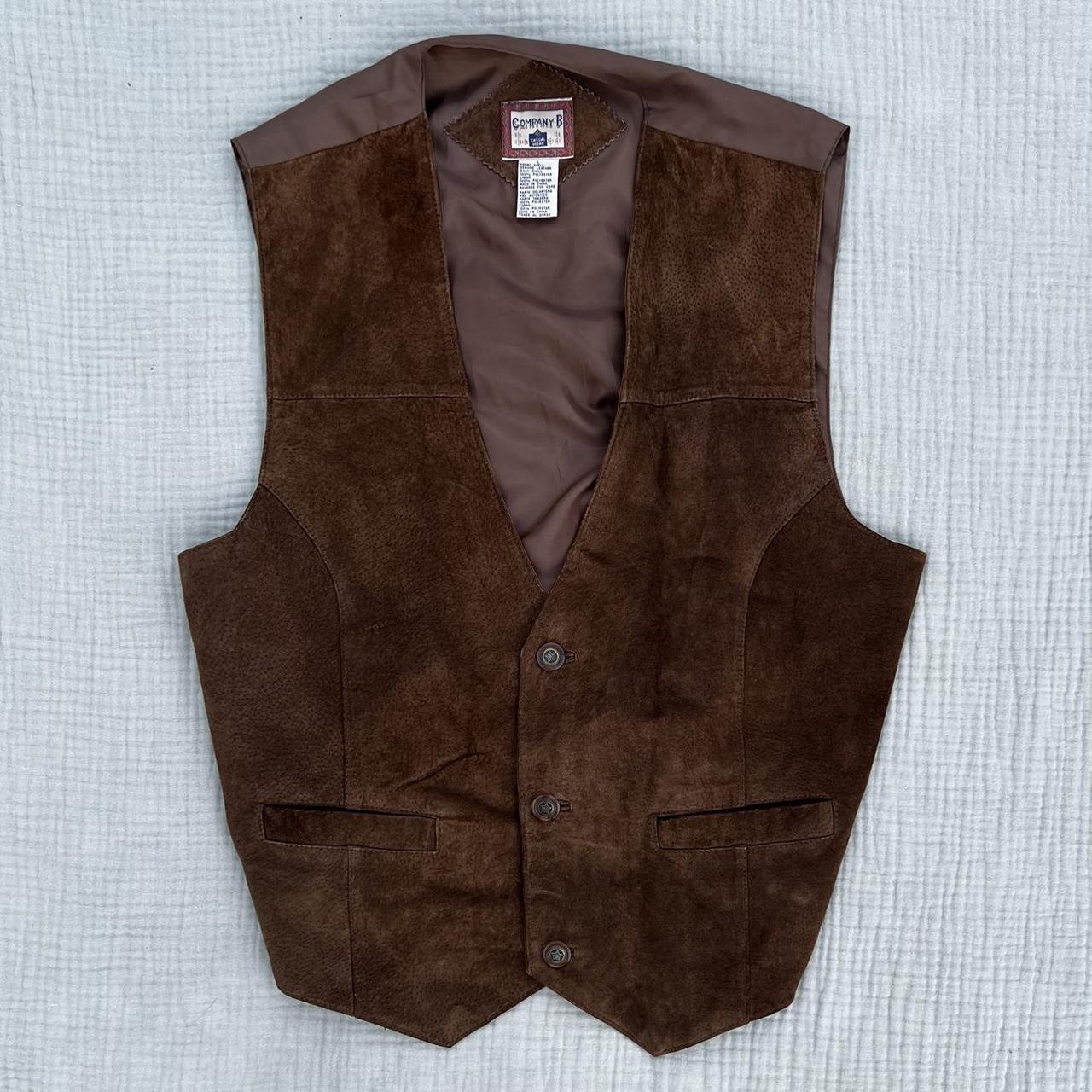 Men's Brown Waistcoats-vests
