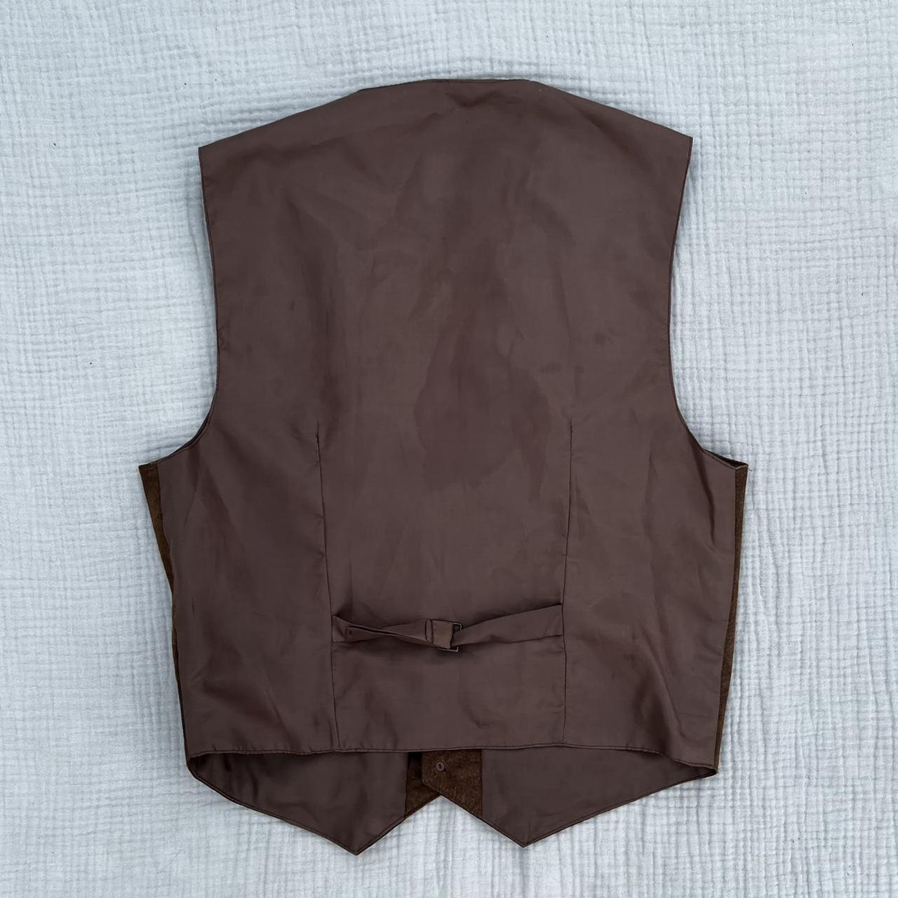 Men's Brown Waistcoats-vests (3)