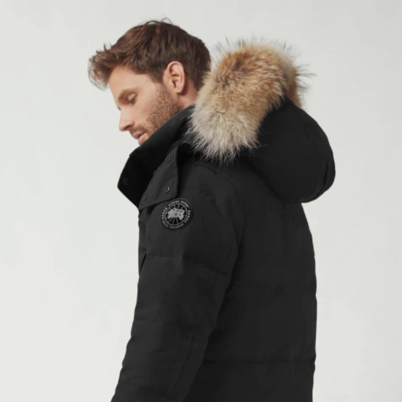 Canada Goose Wyndham Black Badge Size M... - Depop