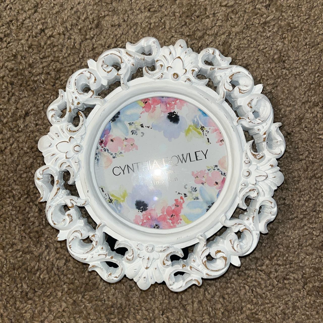 White Cynthia Rowley picture frame! Never used, kept... Depop