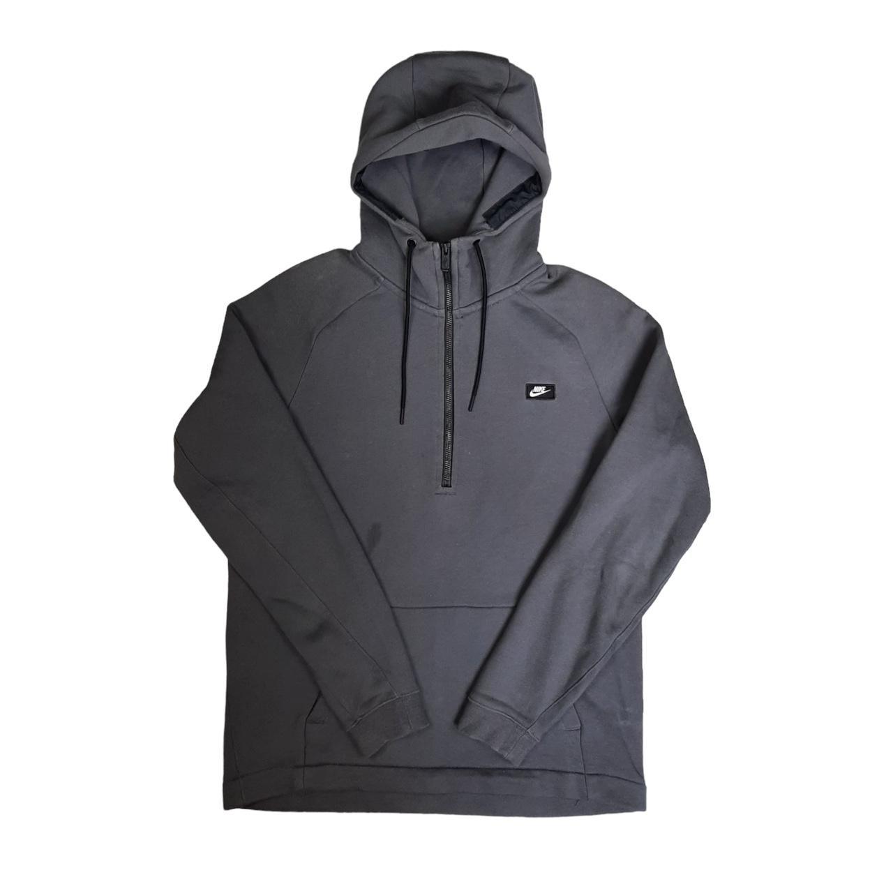 grey and volt nike hoodie
