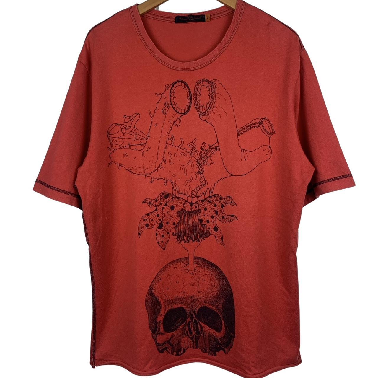 SS03 Undercover “SCAB” tee size 3 Large Zero | Depop