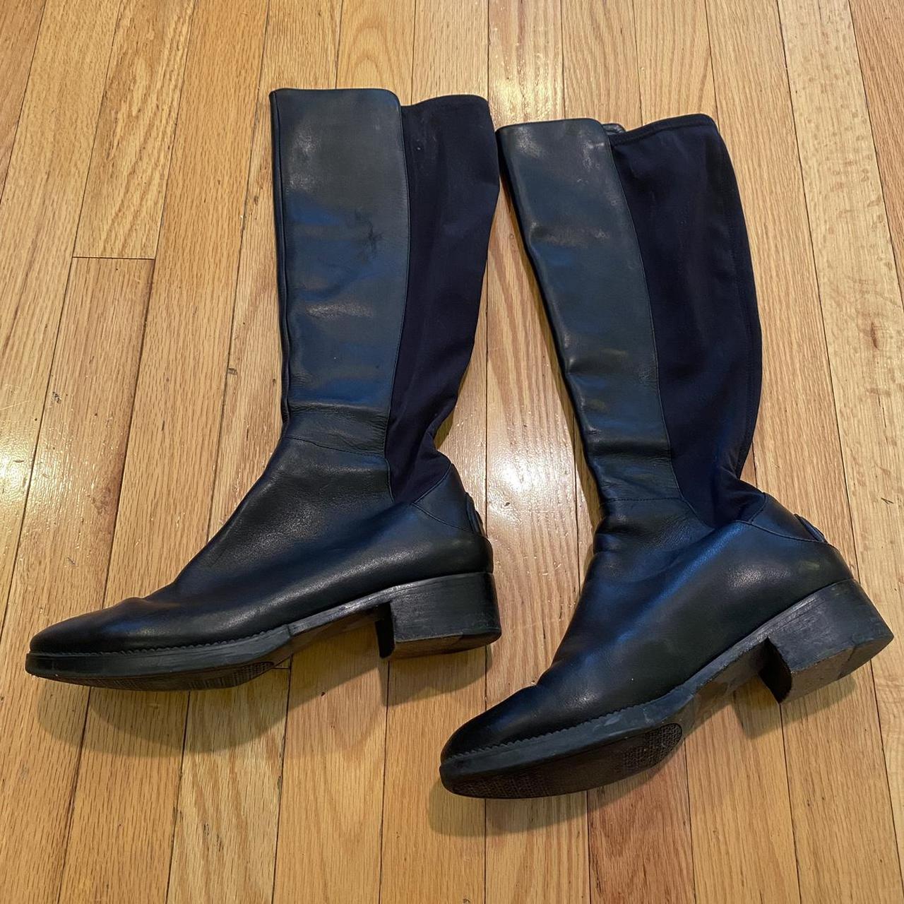 Tory Burch Women's Black Boots | Depop