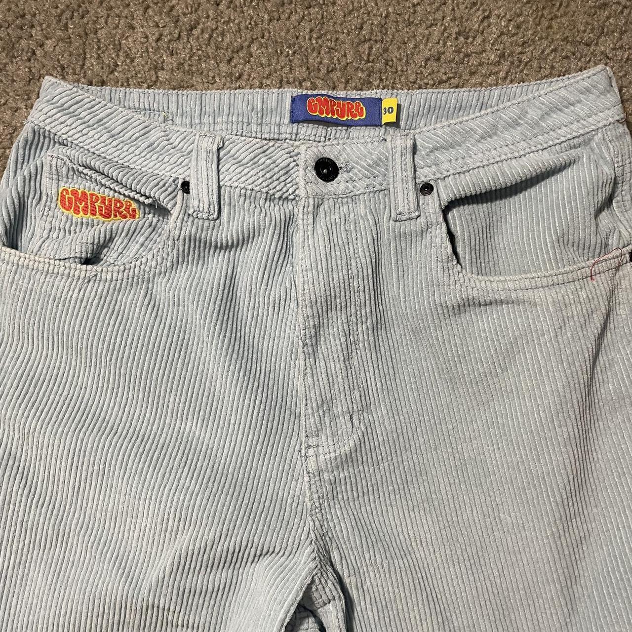 Empyre light blue corduroys >>size30, worn quite a... Depop