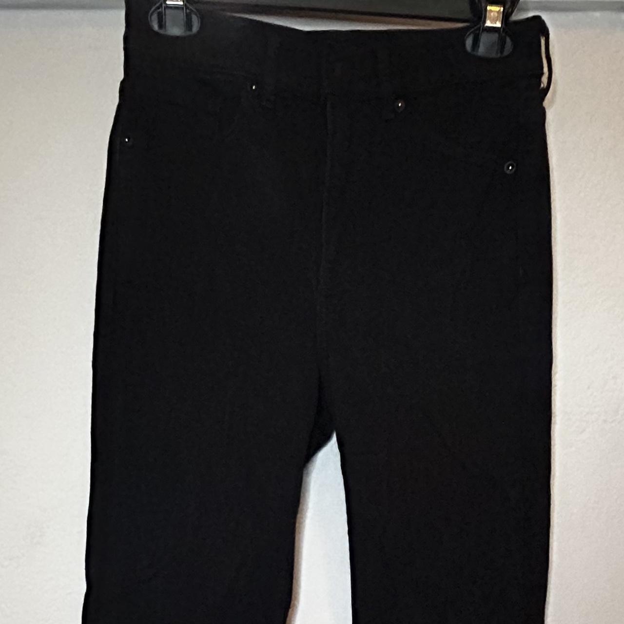 Express Black High Waist Flare Jeans Cotton based - Depop