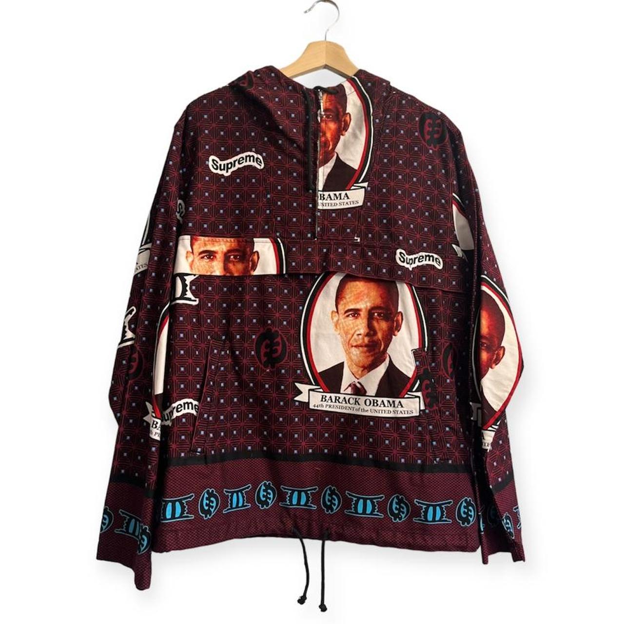FOR SALE ⭐️Item: Supreme X Barak Obama anorak jacket... - Depop