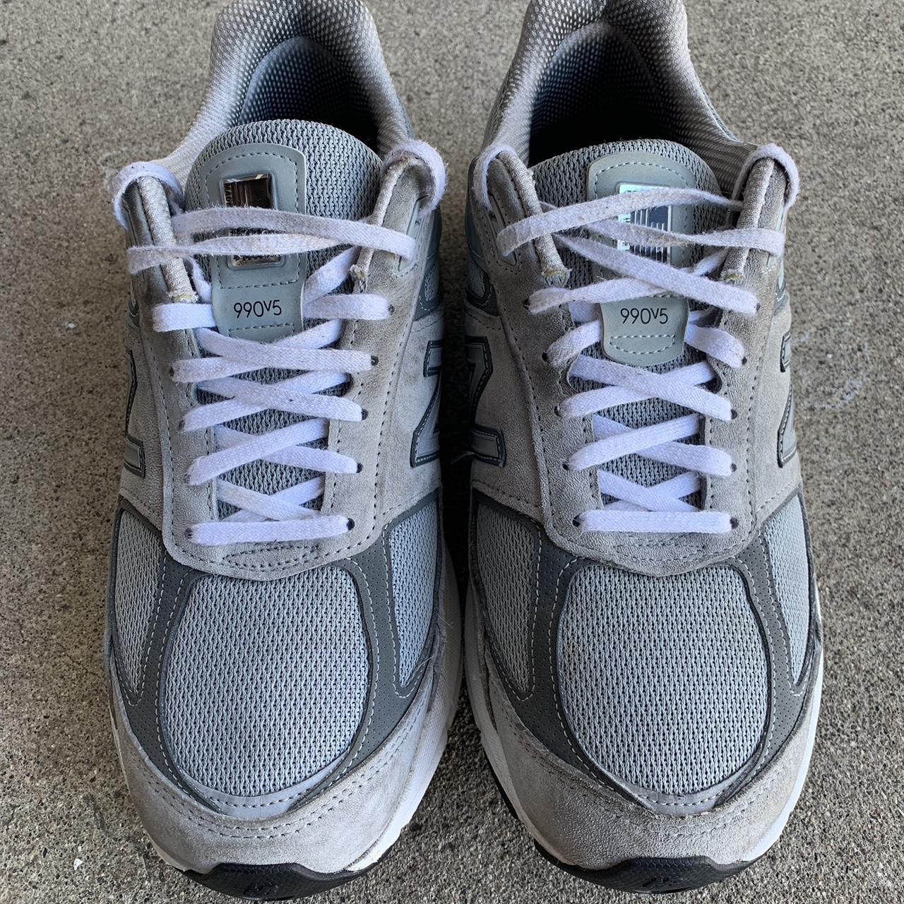 New Balance Men's Grey Trainers | Depop