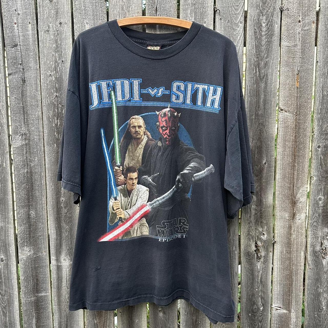 Vintage Star Wars Jedi vs Sith Tee/Size 2XL (See...