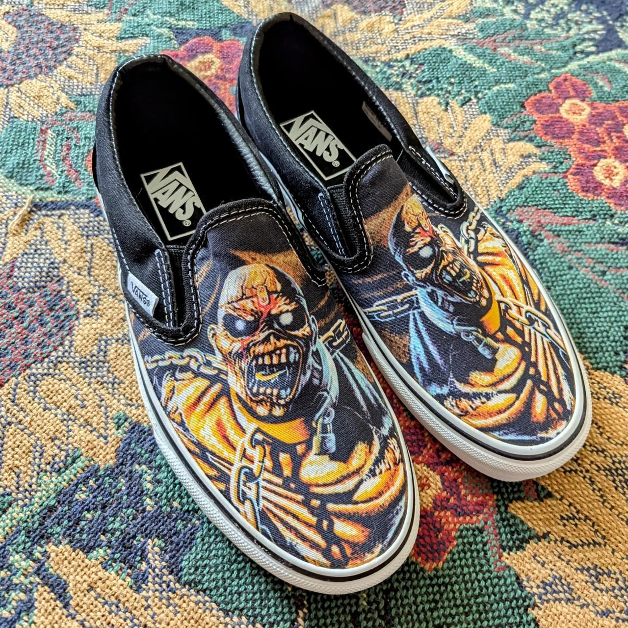 Vans vintage Iron Maiden 6.5 good /5