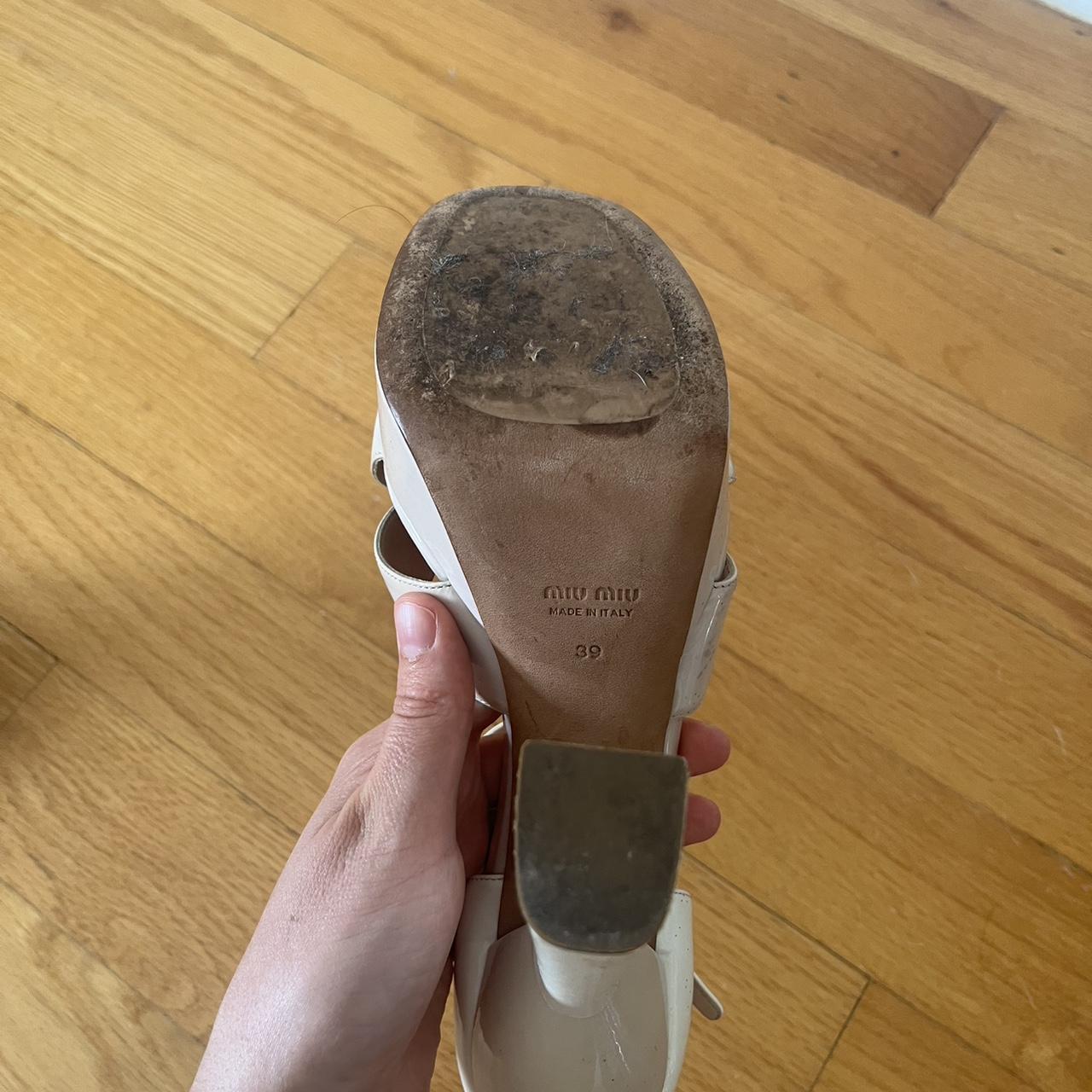 Miu Miu Women's Pumps - Cream - US 7 – Miu Miu De… - image 6