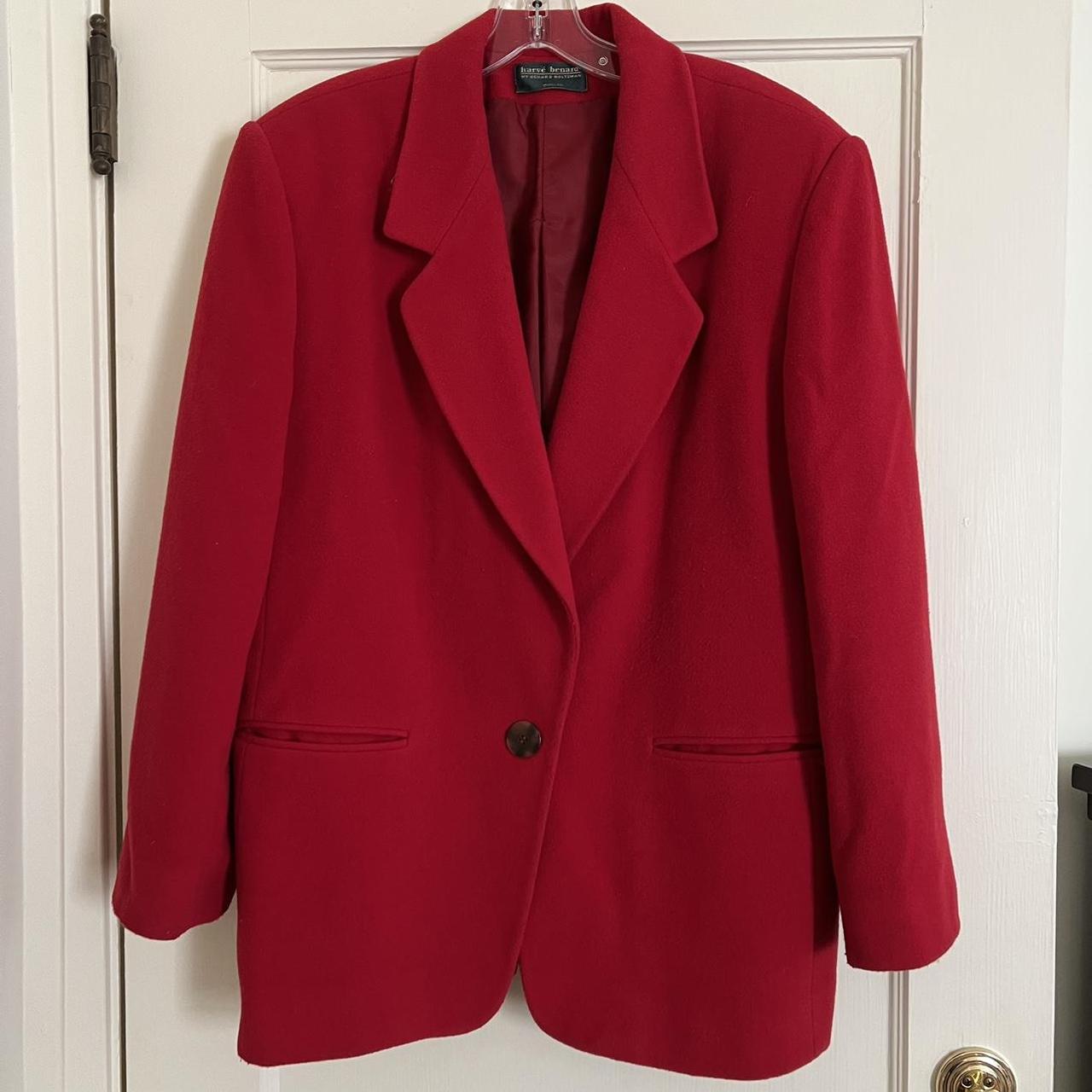 Other Stories Women S Red Tailored Jackets Depop