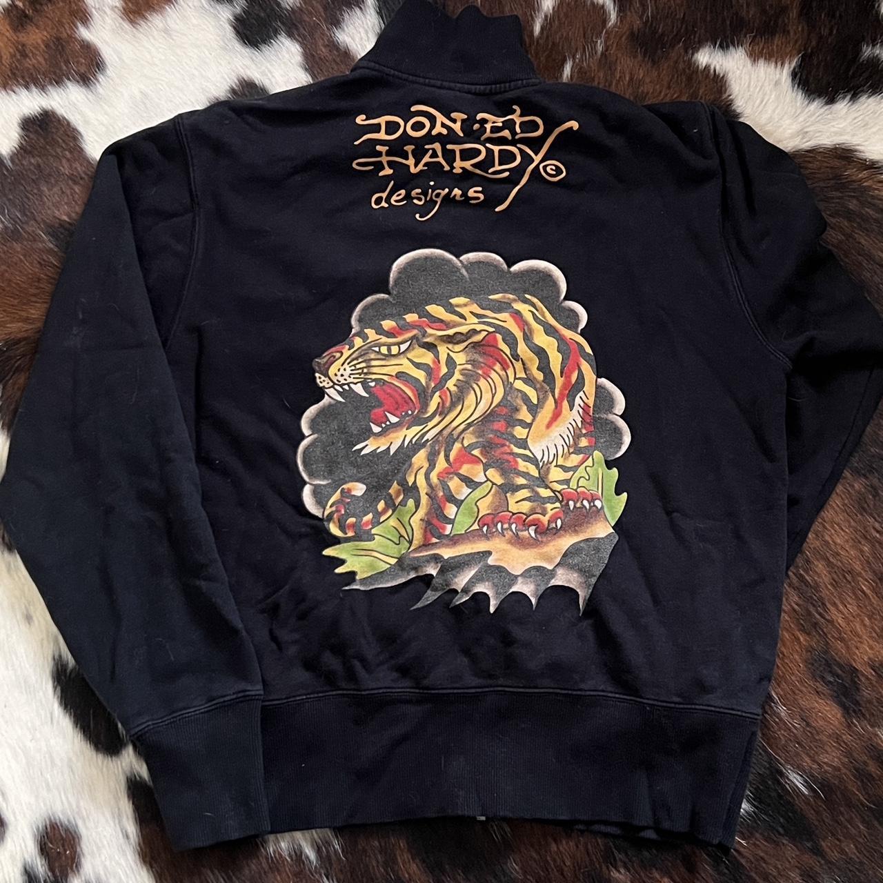 ed hardy zip up - Depop