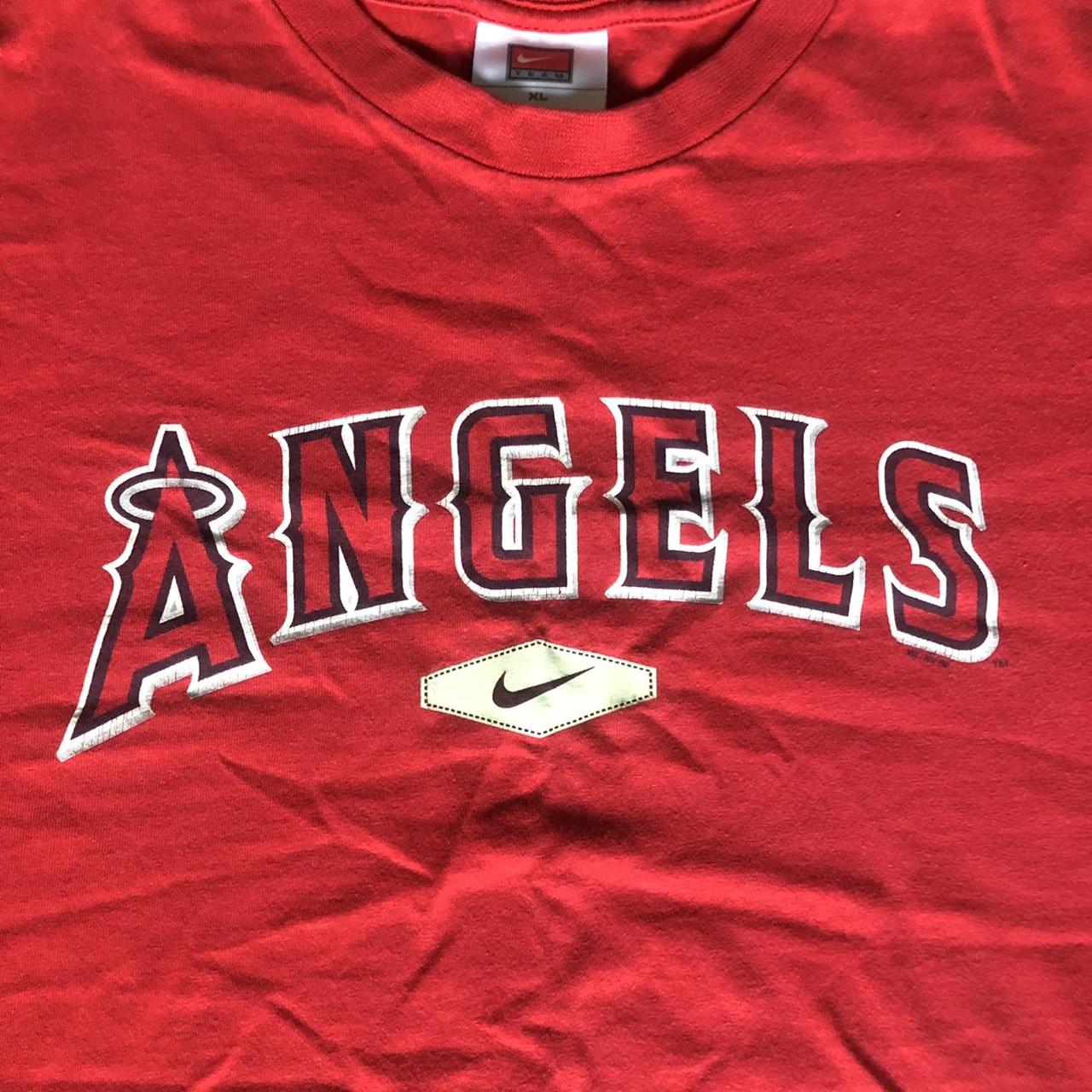 Anaheim Angels Baseball Nike T-Shirt from 2014, - Depop