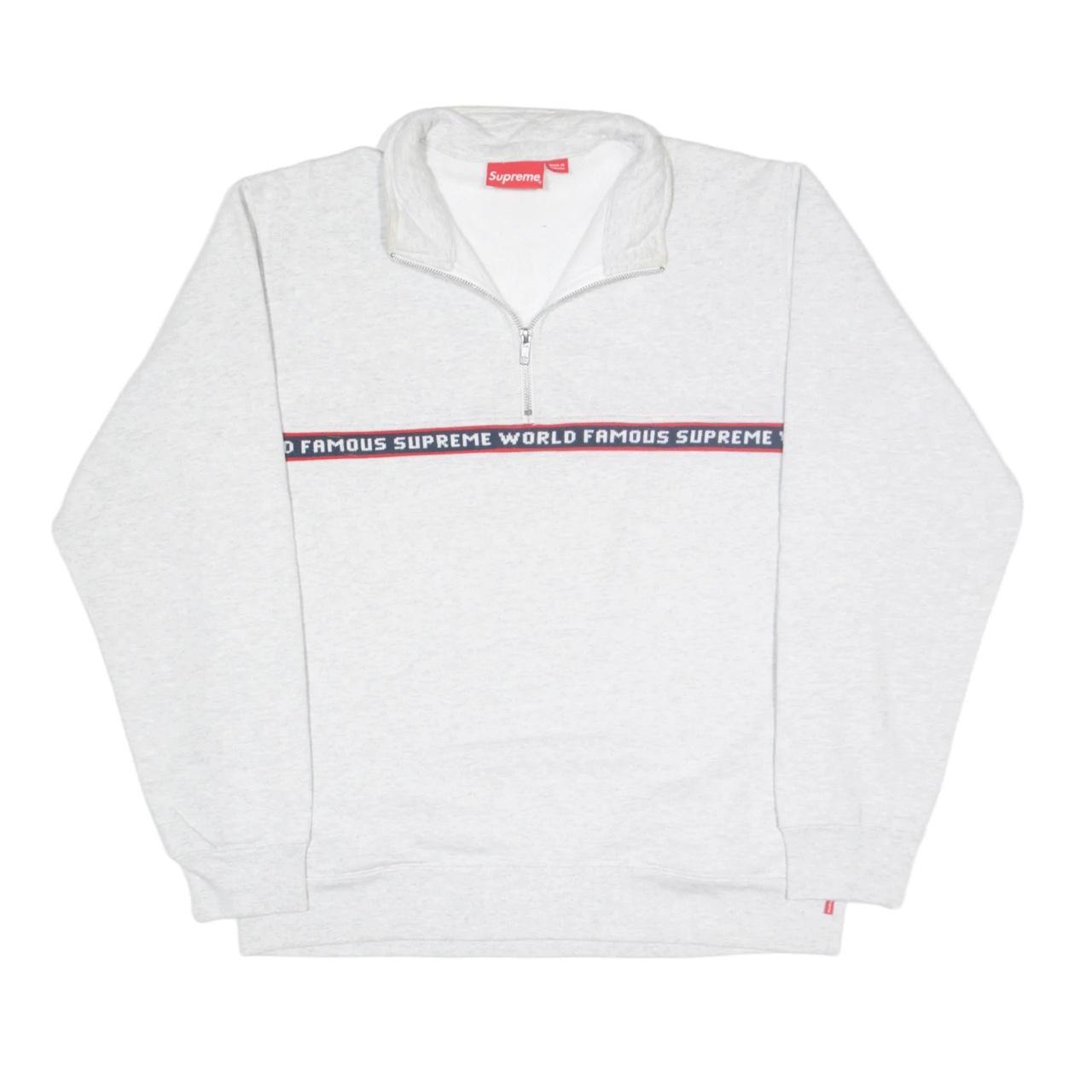 Supreme world famous half clearance zip pullover