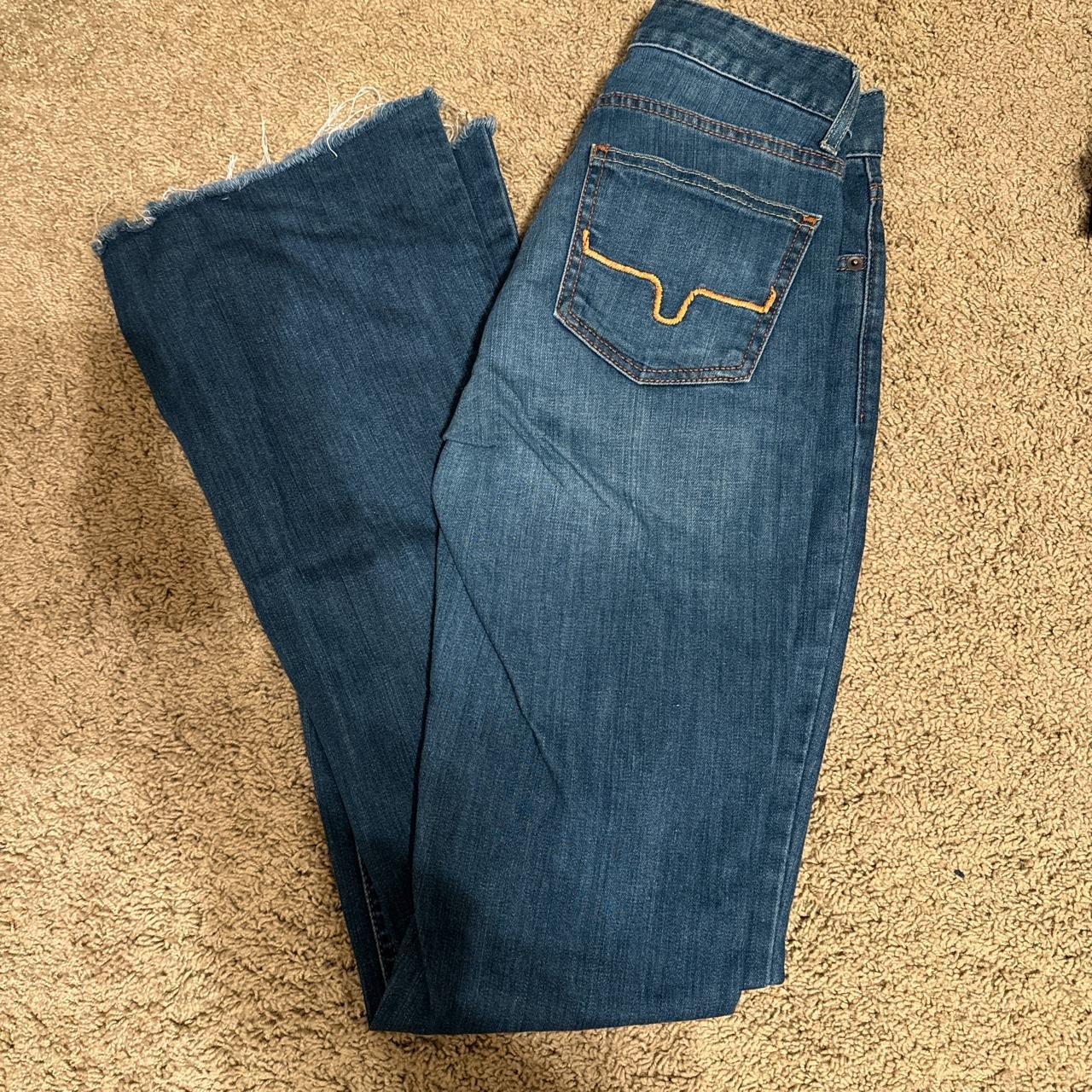 LOLA KIMES JEANS 0/34 Tag says 36 but they’re hemmed... - Depop