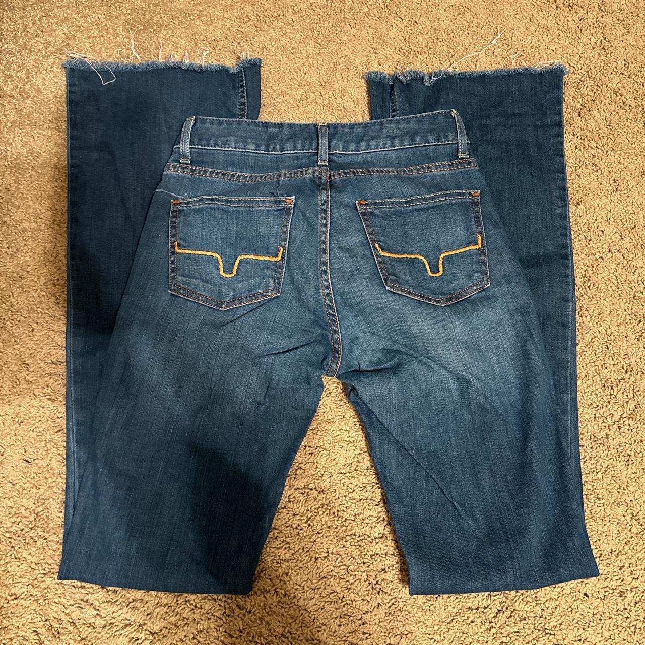 LOLA KIMES JEANS 0/34 Tag says 36 but they’re hemmed... - Depop