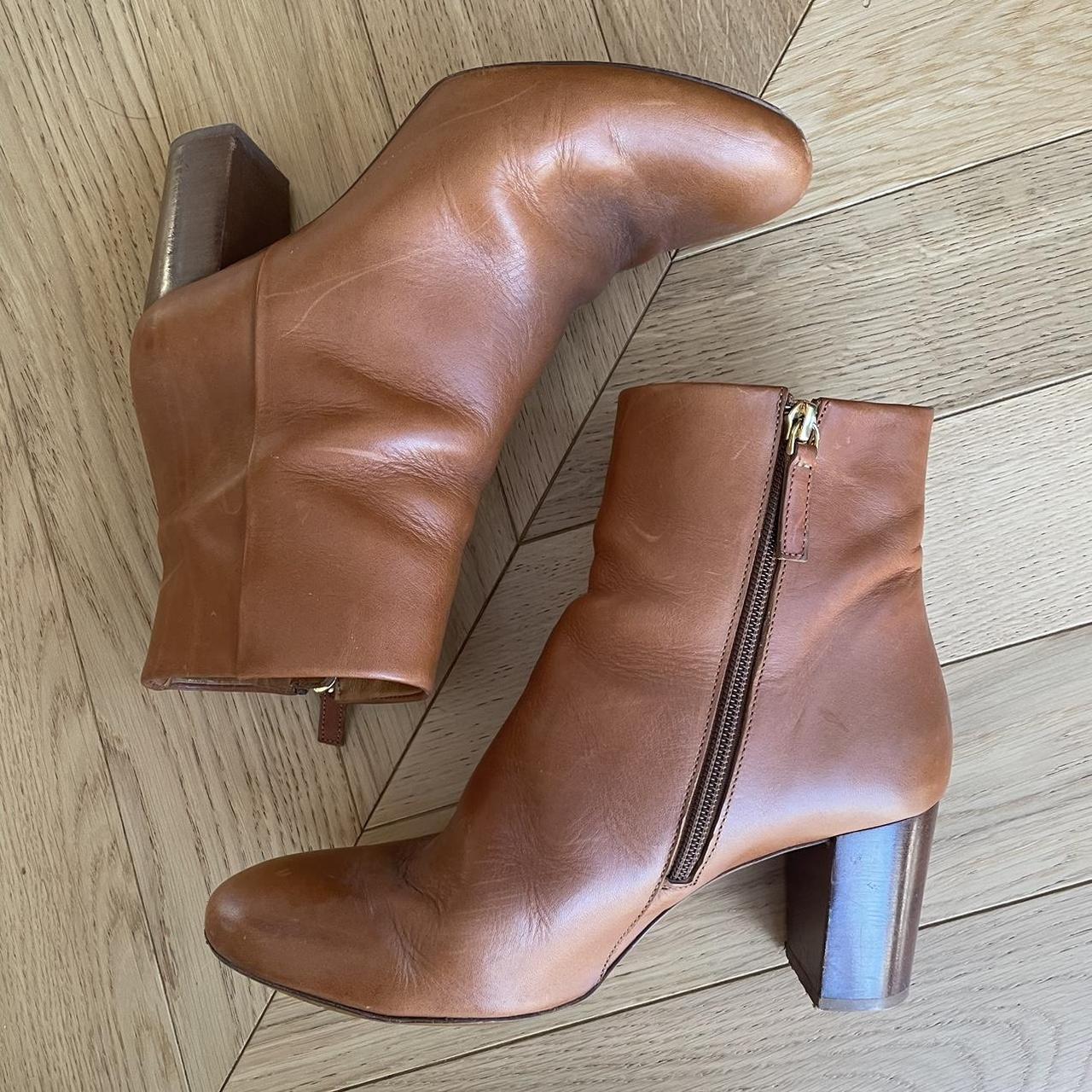 Sezane camel color boots. Worn a handful of times... - Depop