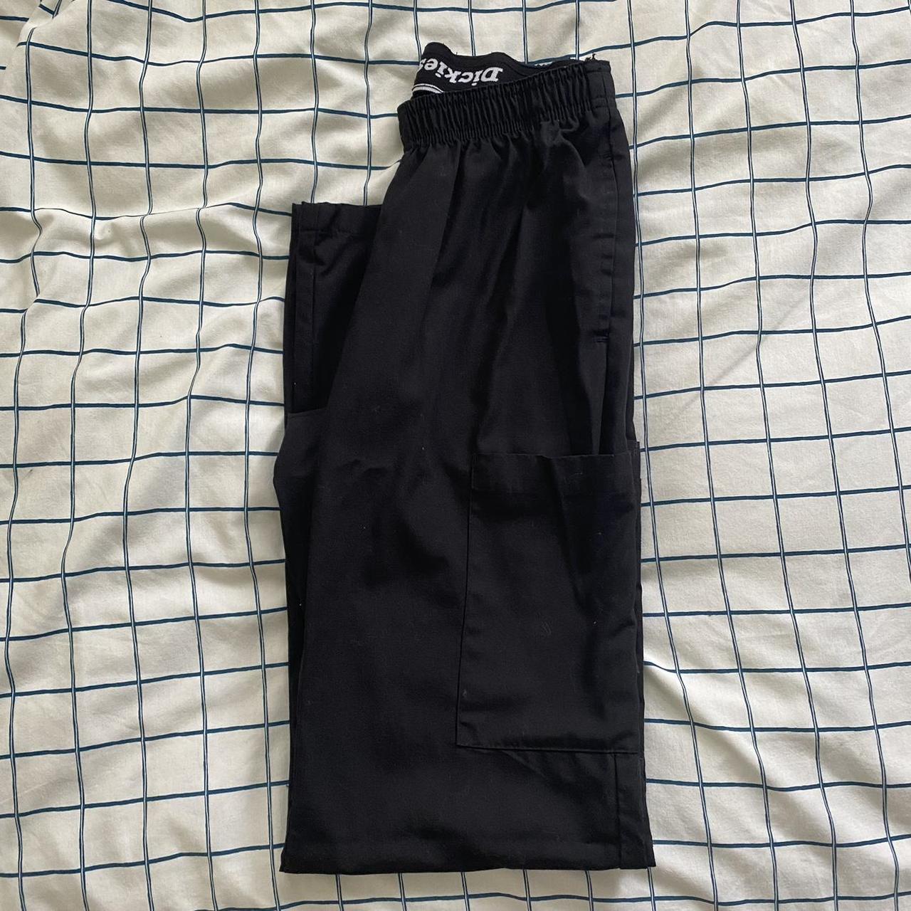 Dickies Black Trousers XS (Size 4-6) Perfect length... - Depop