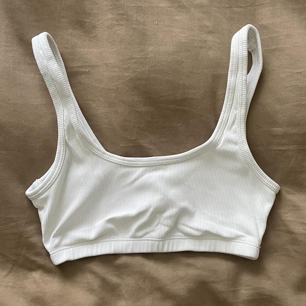 Aritzia TNA Action Ribbed Bra Size M Perfect condition - Depop