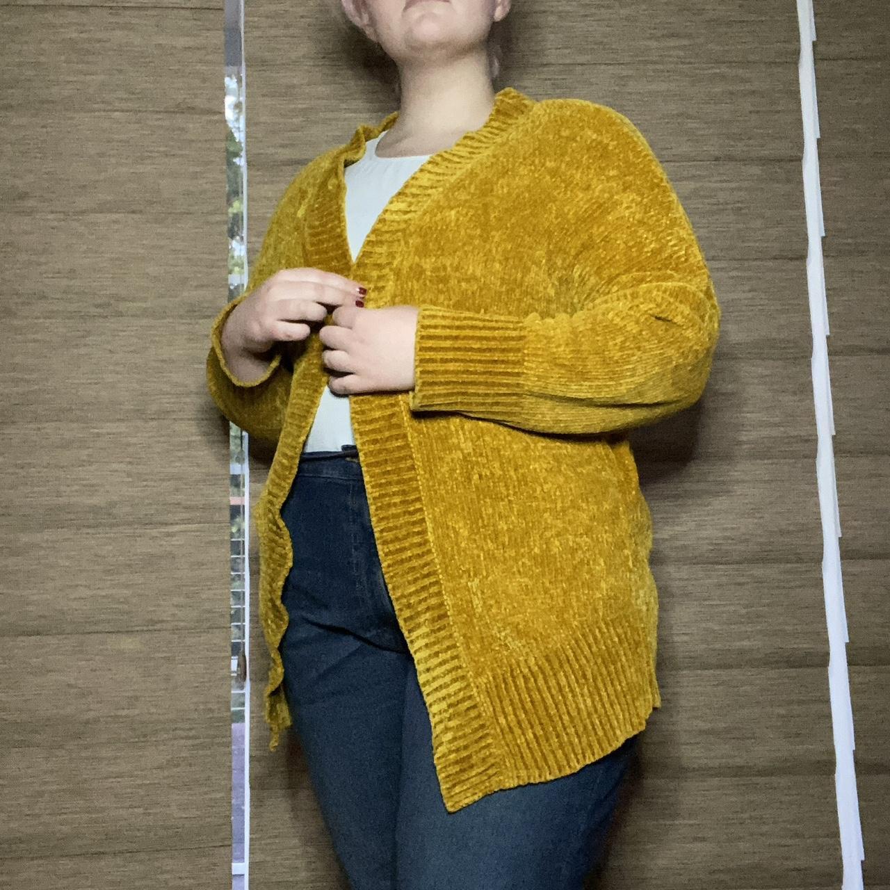 Yellow lightweight clearance cardigan