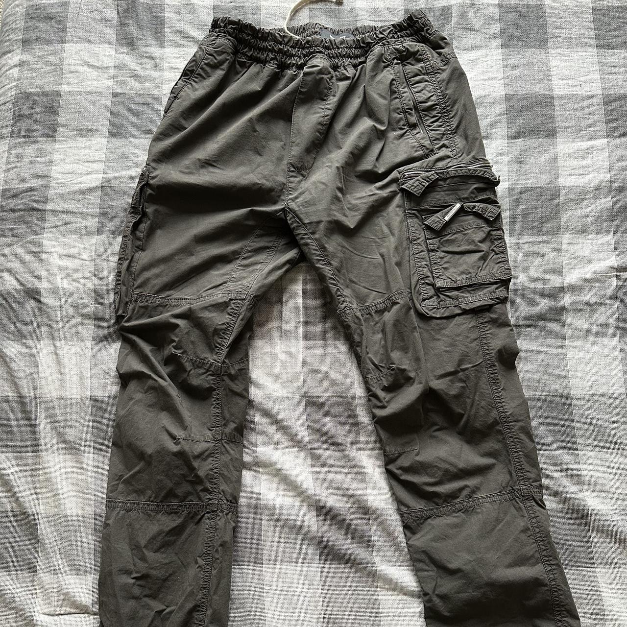 represent clothing cargo pant size: L (could fit m... - Depop