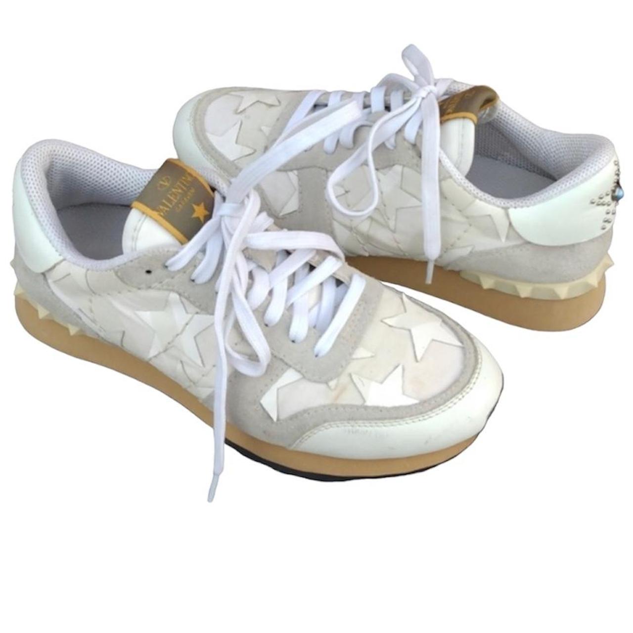 Valentino deals gold trainers