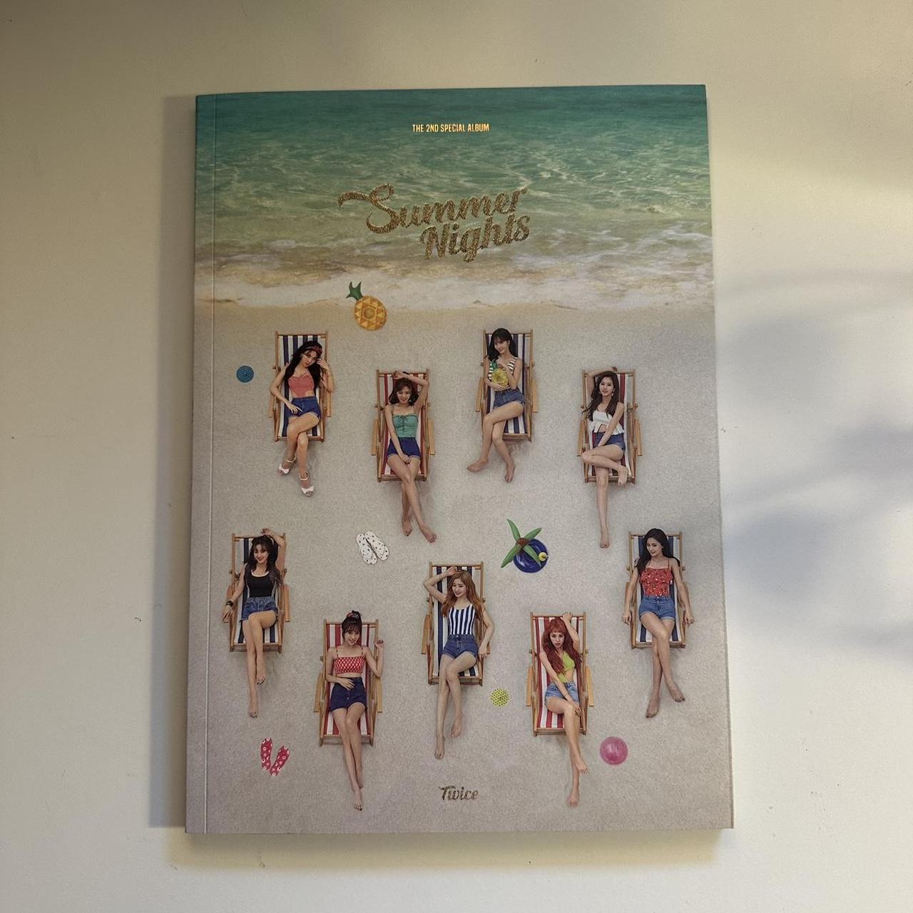 twice summer nights album includes cd, poster,... - Depop