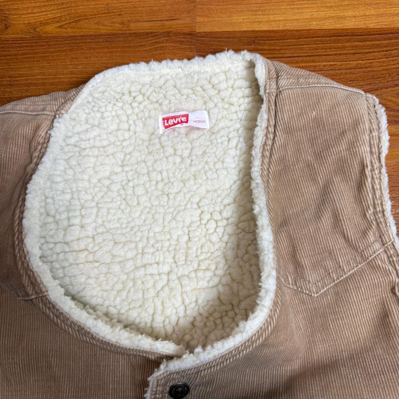 Levi's Men's Vest - Tan/Brown - M – Vintage 70s L… - image 5