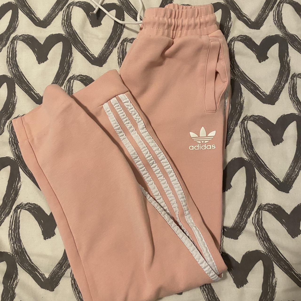 adidas rose gold pants