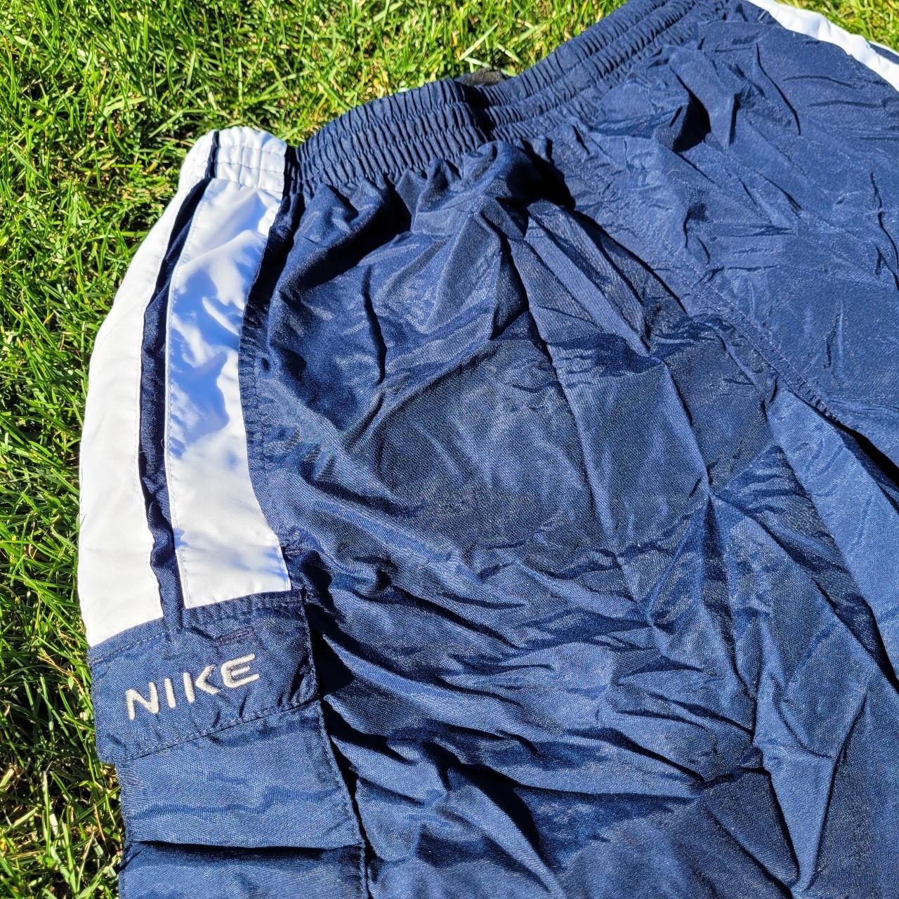 Nike Men's Navy and White Swim-briefs-shorts (2)
