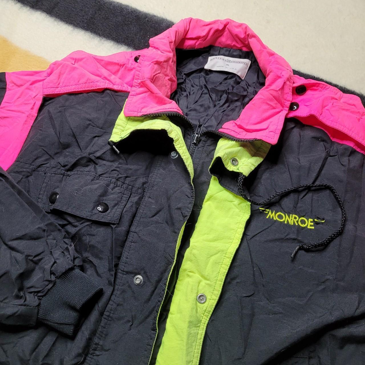 Vintage 80s Highlighter Ski Jacket Free shipping... Depop