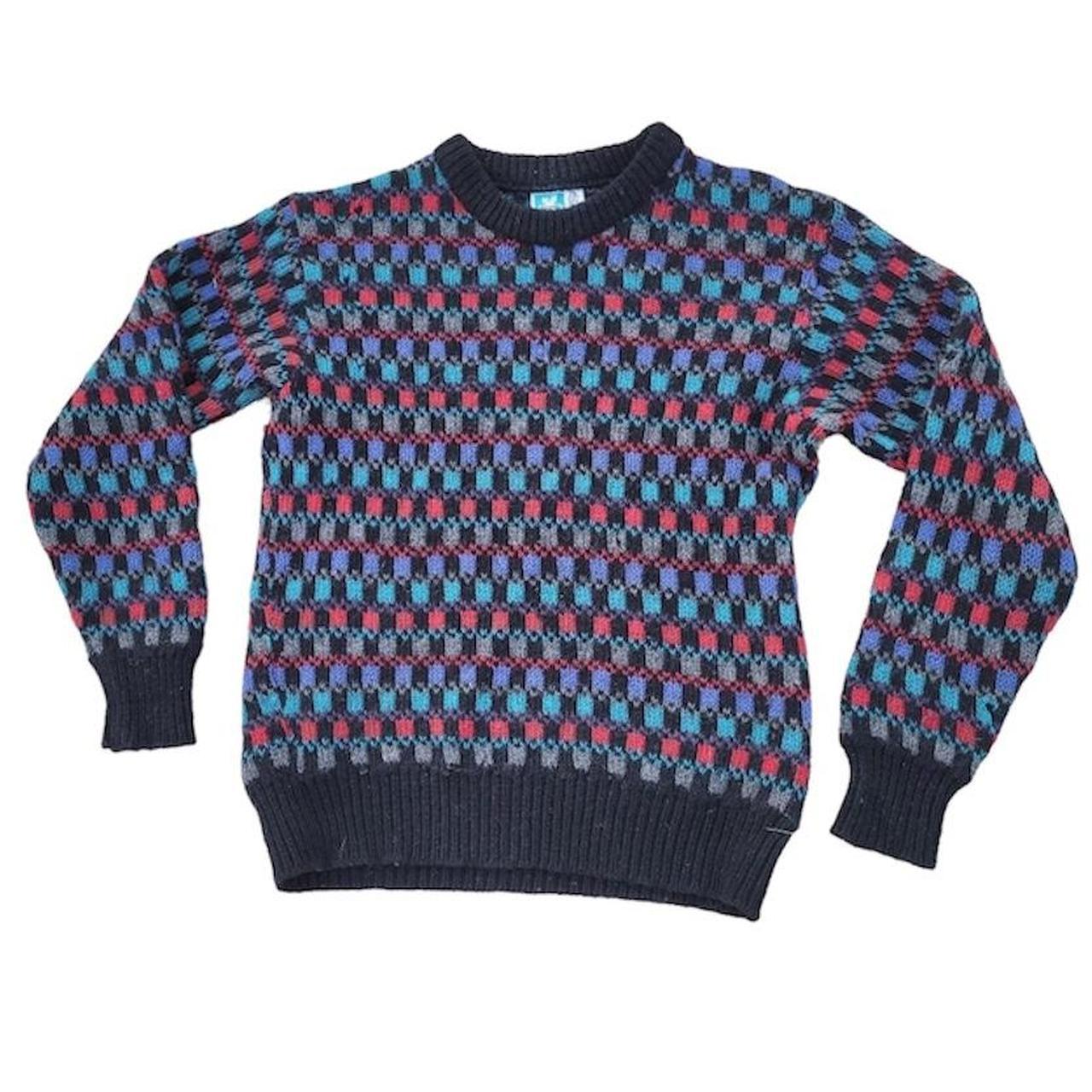 Vintage 80s New Zealand Wool Sweater , Free shipping...