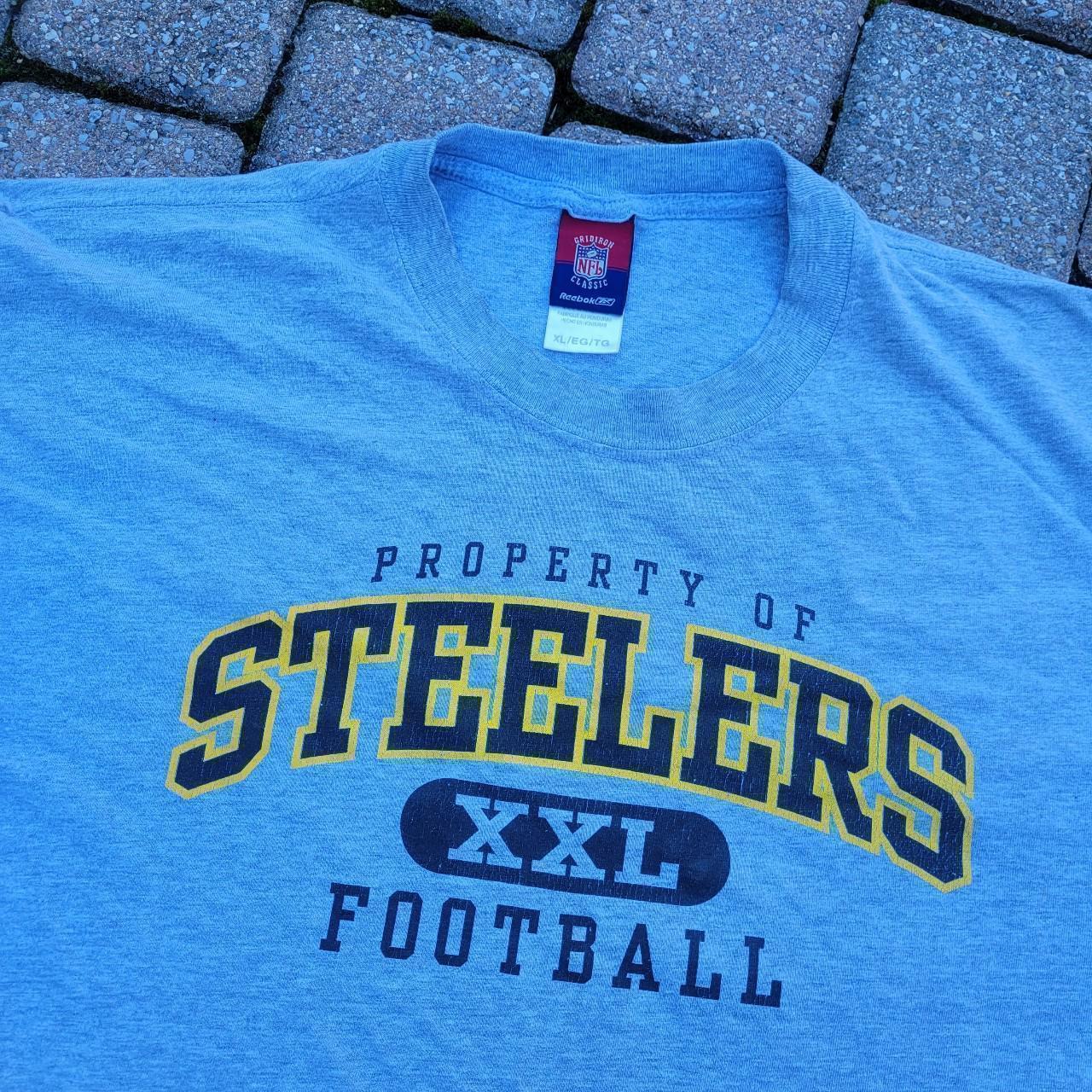 Vintage Mens Pittsburgh Steelers NFL Football Shirt - Depop